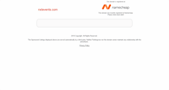 Desktop Screenshot of nxtevents.com